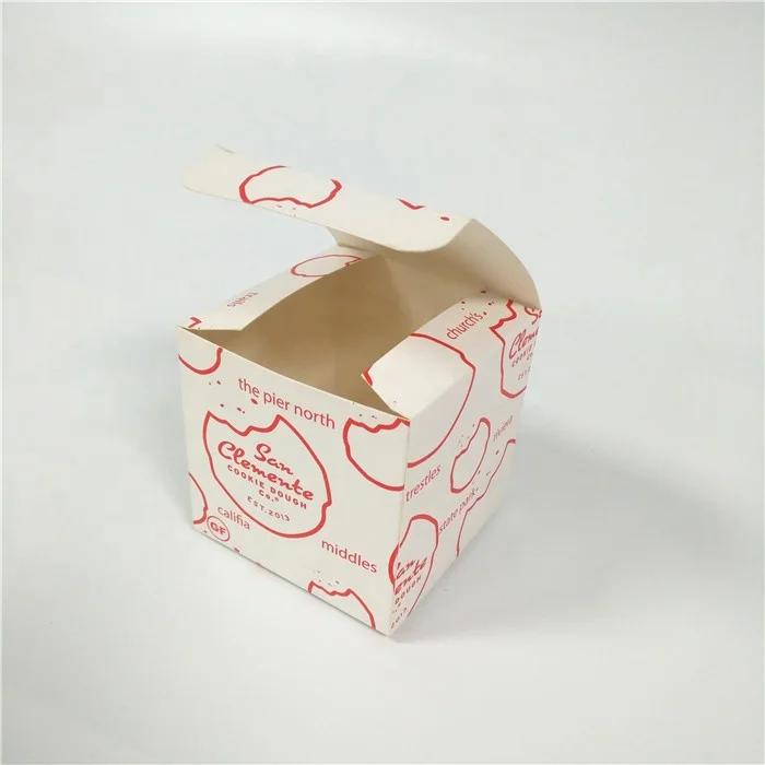Food Grade Pizza/cupcake/muffin/chocolate/cookies packaging custom printed paper box