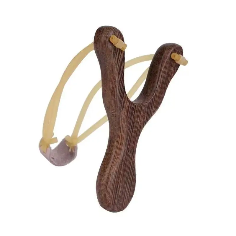 Professional slingshot, wooden slingshot, outdoor hunting game tool, slingshot