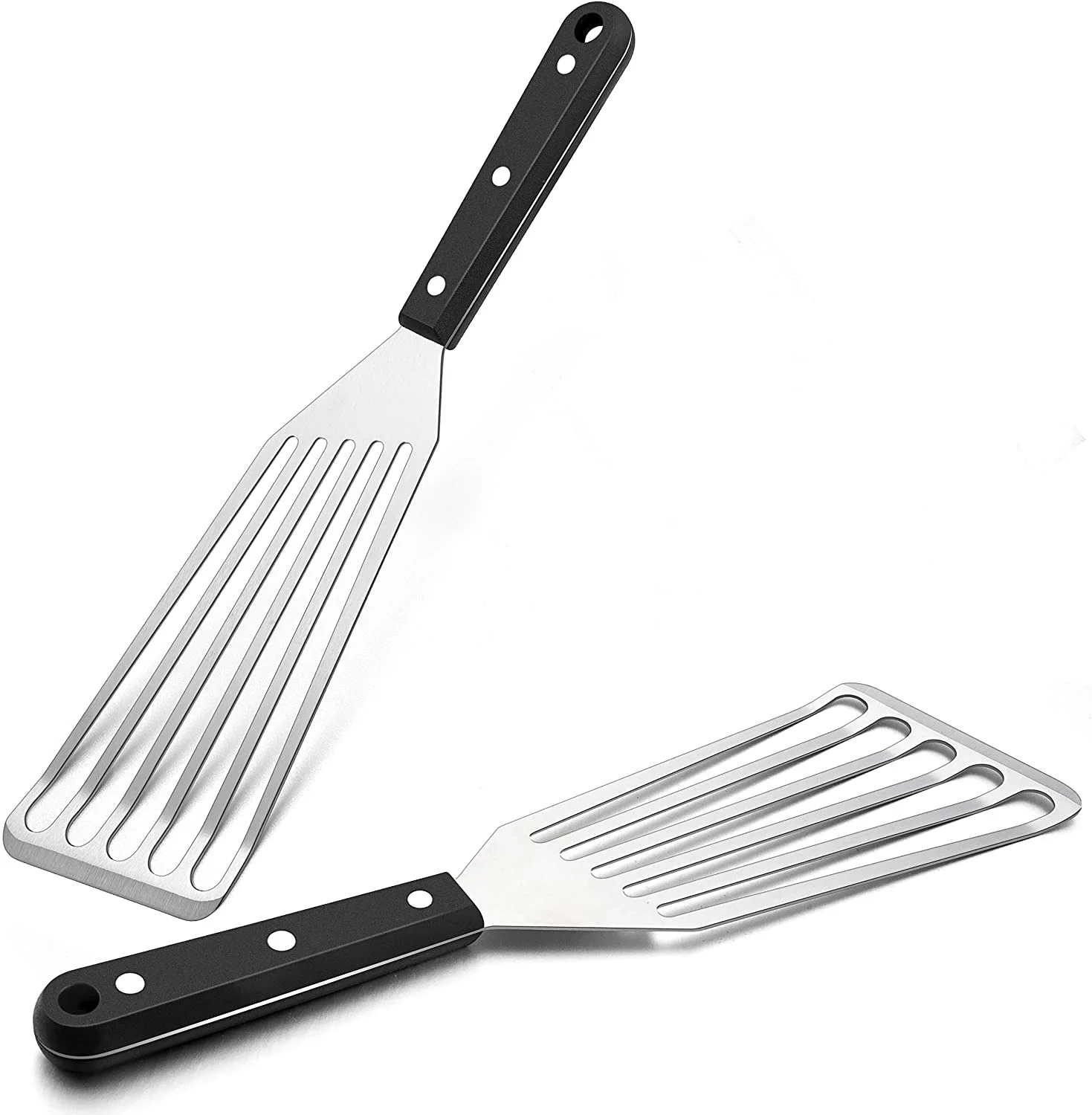 Kitchen Utensils Stainless Steel Slotted Turner Fish Spatula Steak Frying Spatula