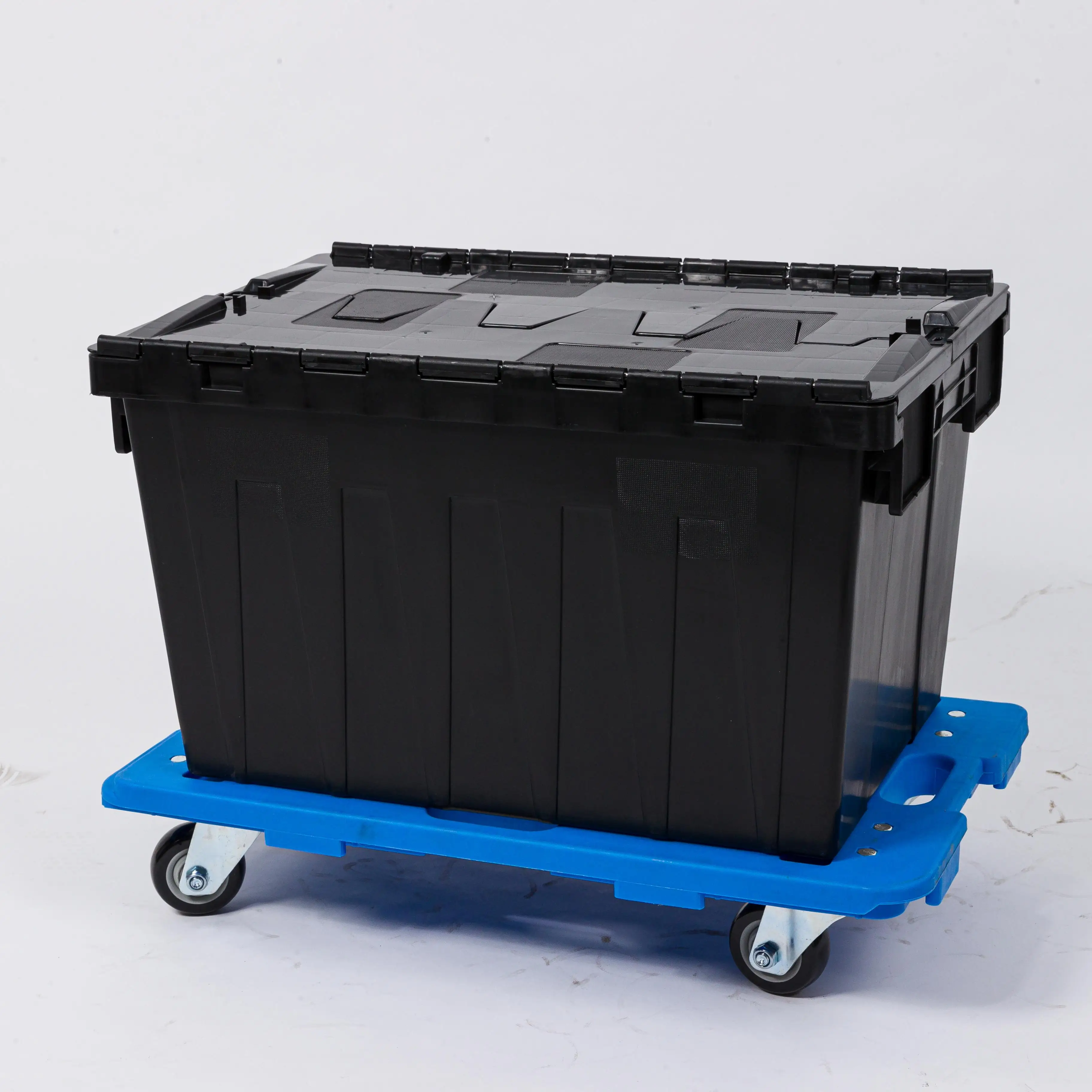 Тележки большой грузоподъемности промышленные сплошные тележки 4-колесные для тяжелых платформ