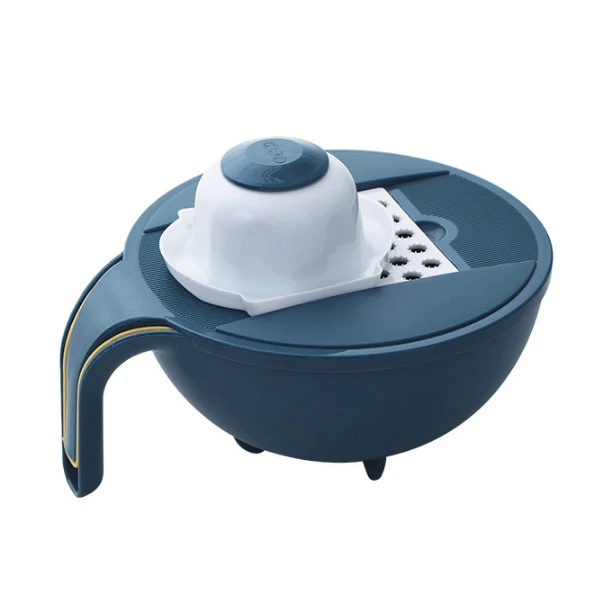 
Adjustable Kitchen Grater Slicer Food Vegetable Cutter Manual Fruits Vegetable Shredder Cutter Slicer with Container 