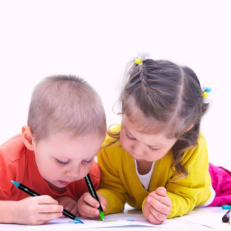 Flexible Brush Tips Art Marker Watercolor Brush Pens Set for Painting Drawing Calligraphy Manga