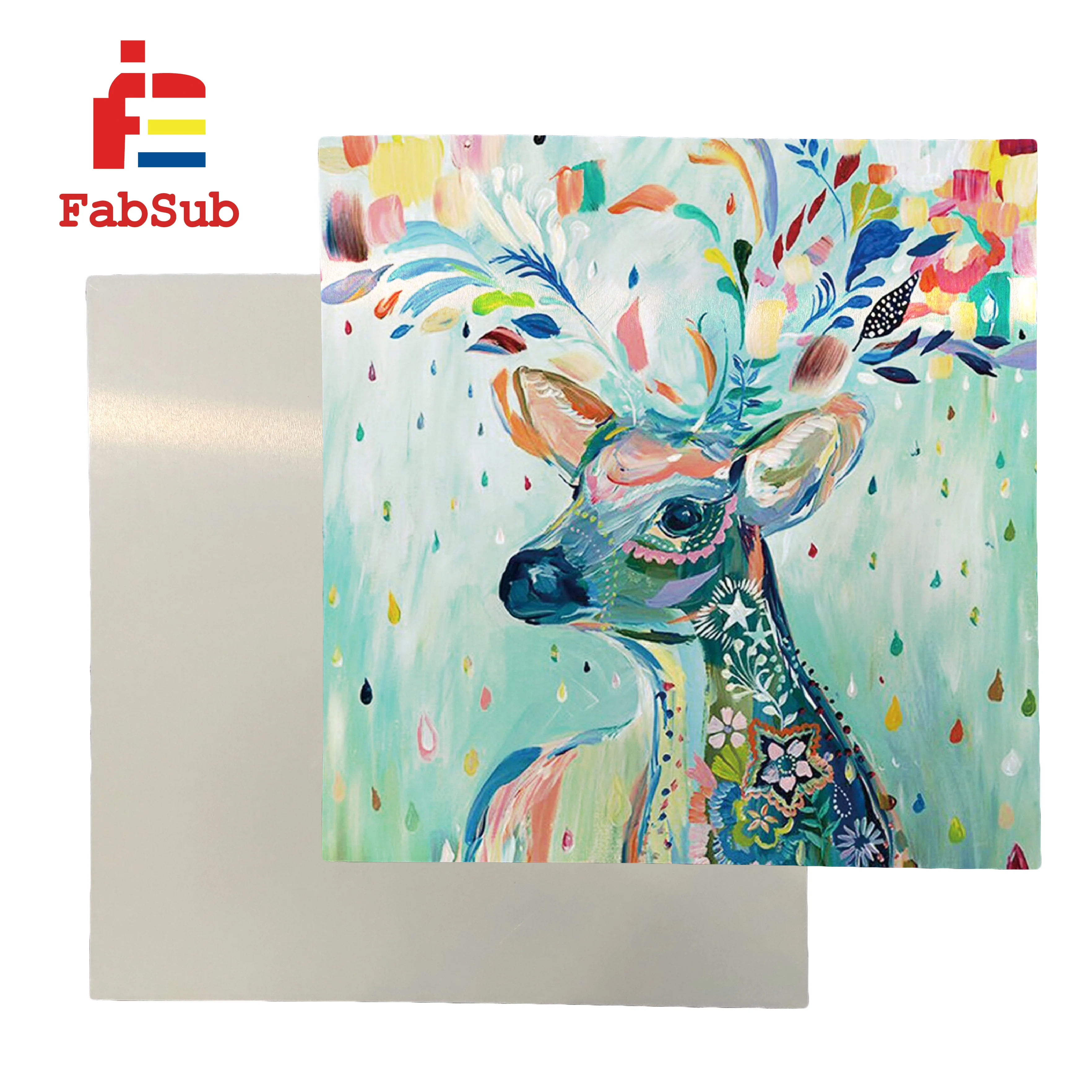 New Design Custom Blank Sublimation Photo Panels Home Decoration 12inch Coating Aluminum Sheet for Sublimation