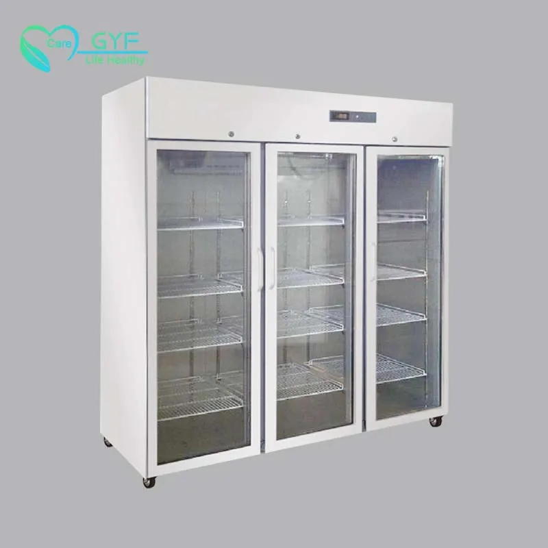Refrigerator manufacturer displays mini low temperature vaccine vaccine refrigerator