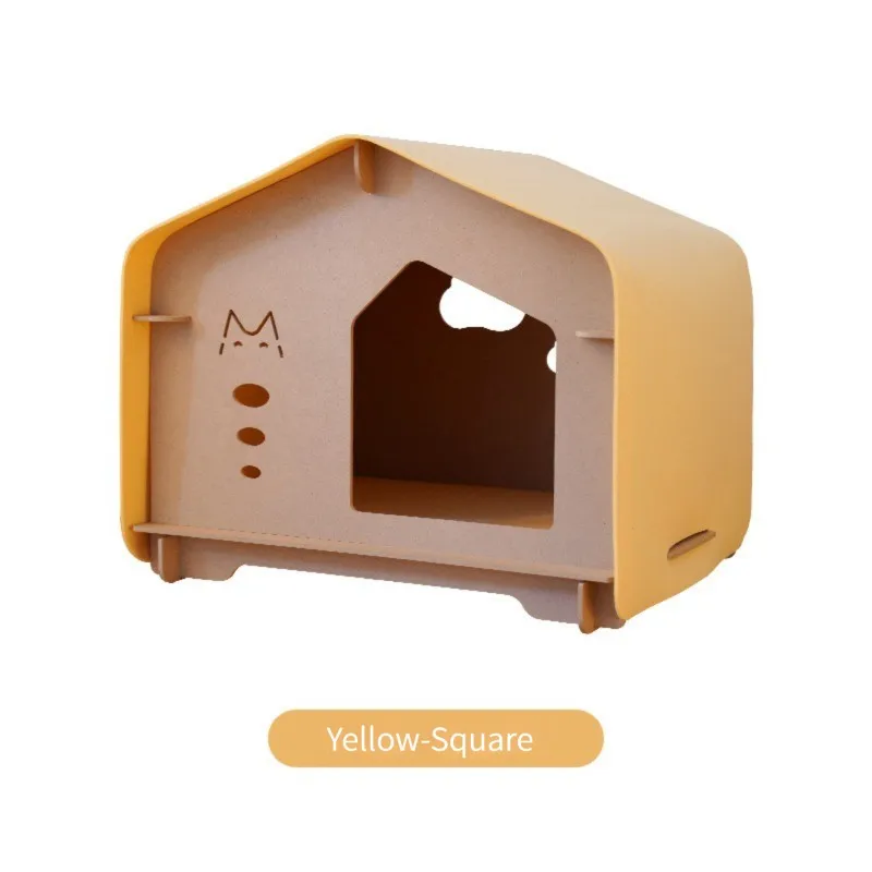 dog kennels pet house wood pet bed detachable and washable pet cages carriers & houses