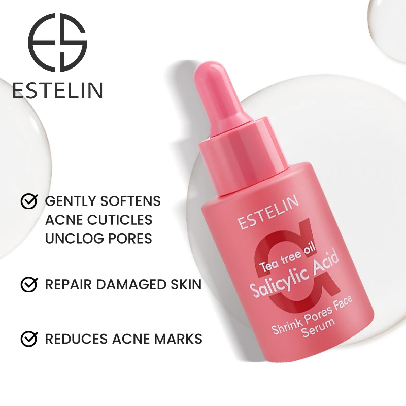 ESTELIN  Salicylic acid&Tea tree oil  shrink pores face serum