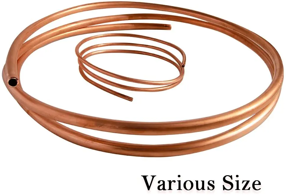 capillary copper tube C11000 C10100 C10200 C12200 capillary copper pipe