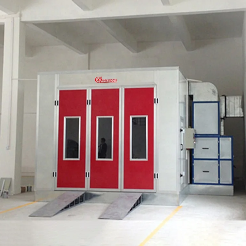 Cheap price auto dry painting booth car spraying oven for ghana