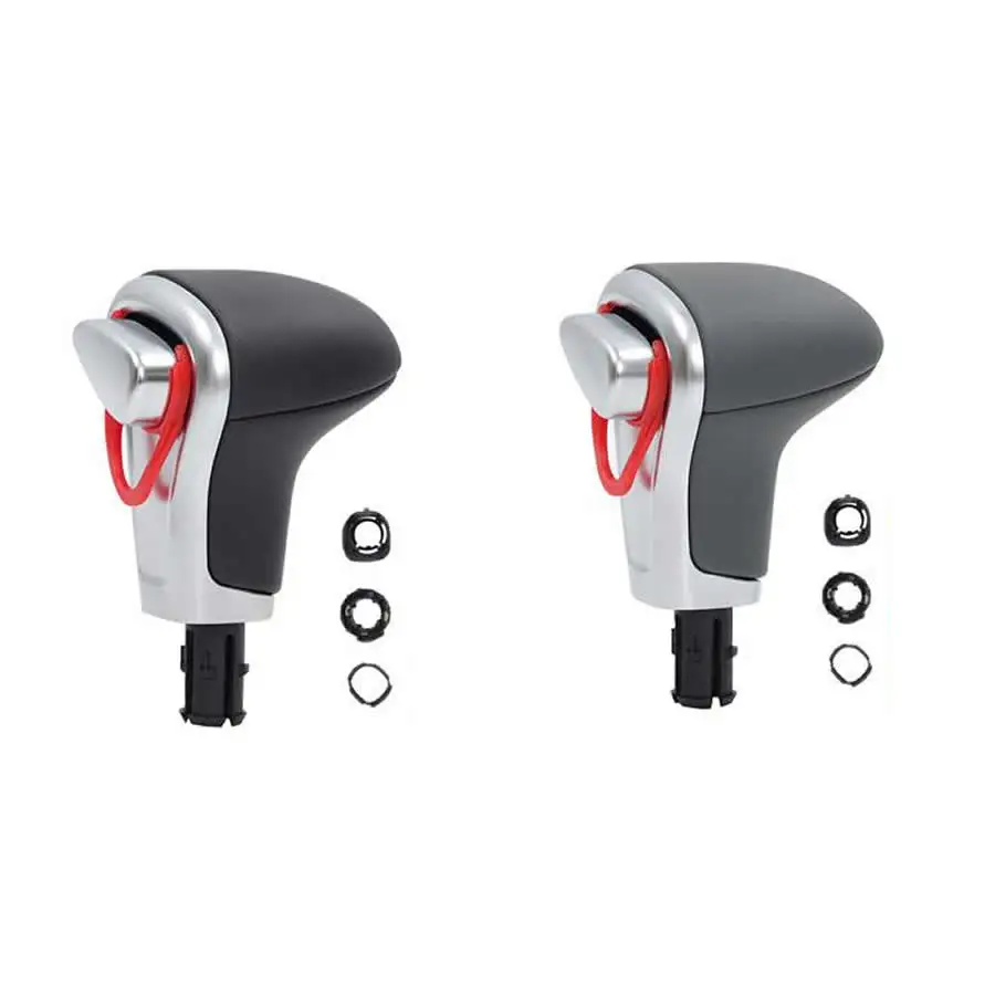 For audi car parts automatic Leather Gear Shift Knob For AUDI Q7 Q5 A3 A4 A5 A6 A7 C6 shifter handball gear knob Car Accessories