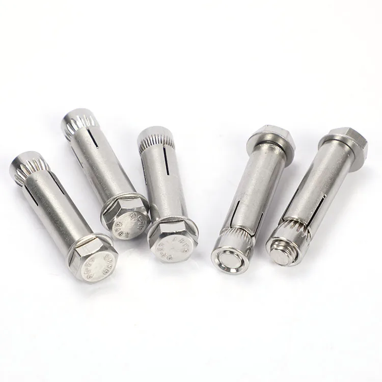 Customized M6-m12 Stainless Steel Socket Button Head Expansion Screws Hexagon Inner Expansion Bolts