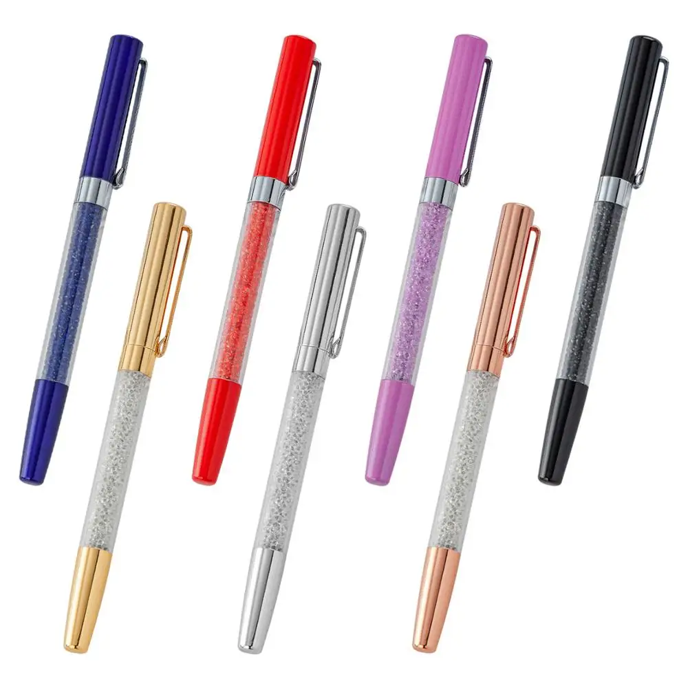 glitter gel ink pen School Supplier Office Stationary Gift Crystal Roller pen