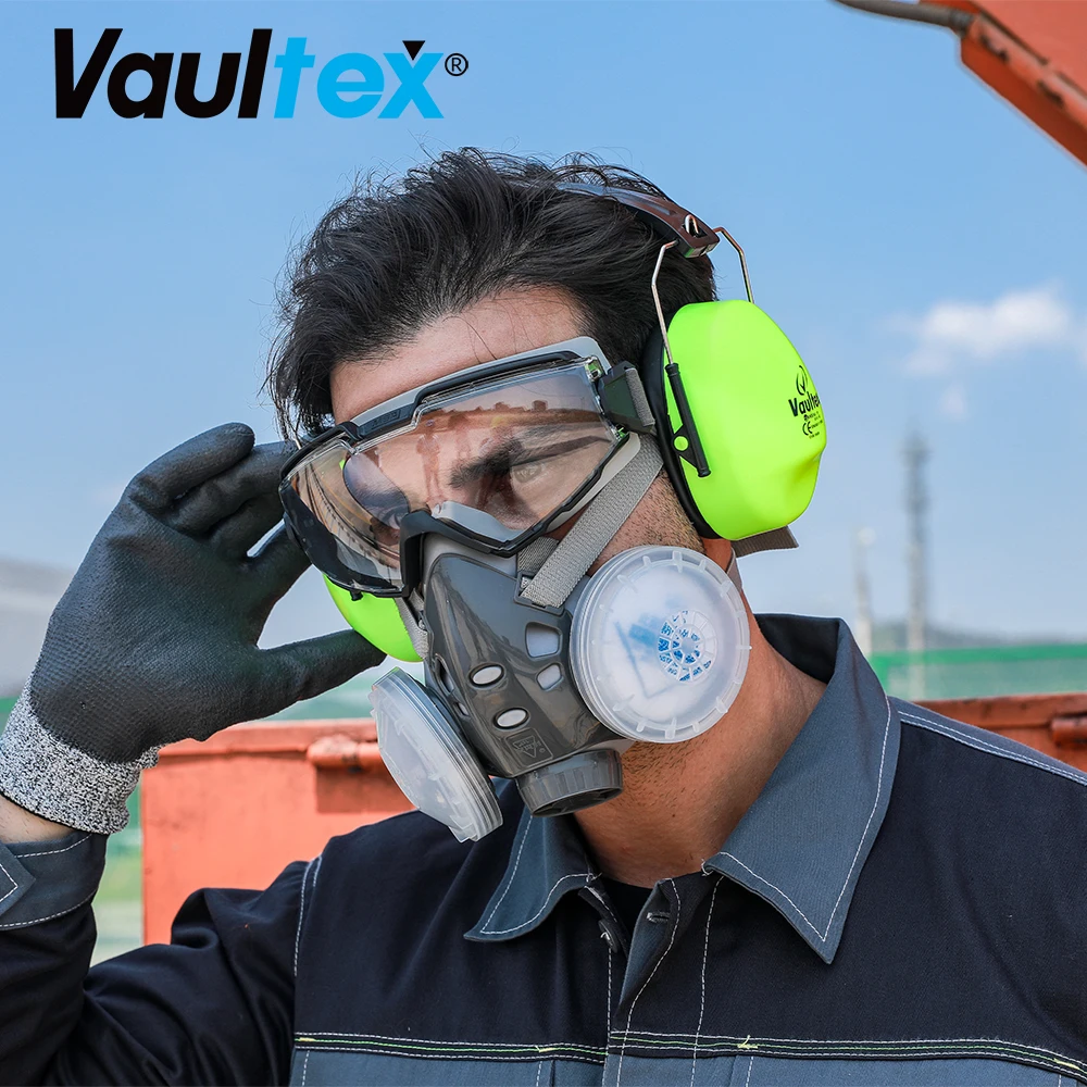 Vaultex Wholesale Earmuff Professional 28dB Noise-cancelling Ear Protection Ear Muffs For Workers With CE Certificate