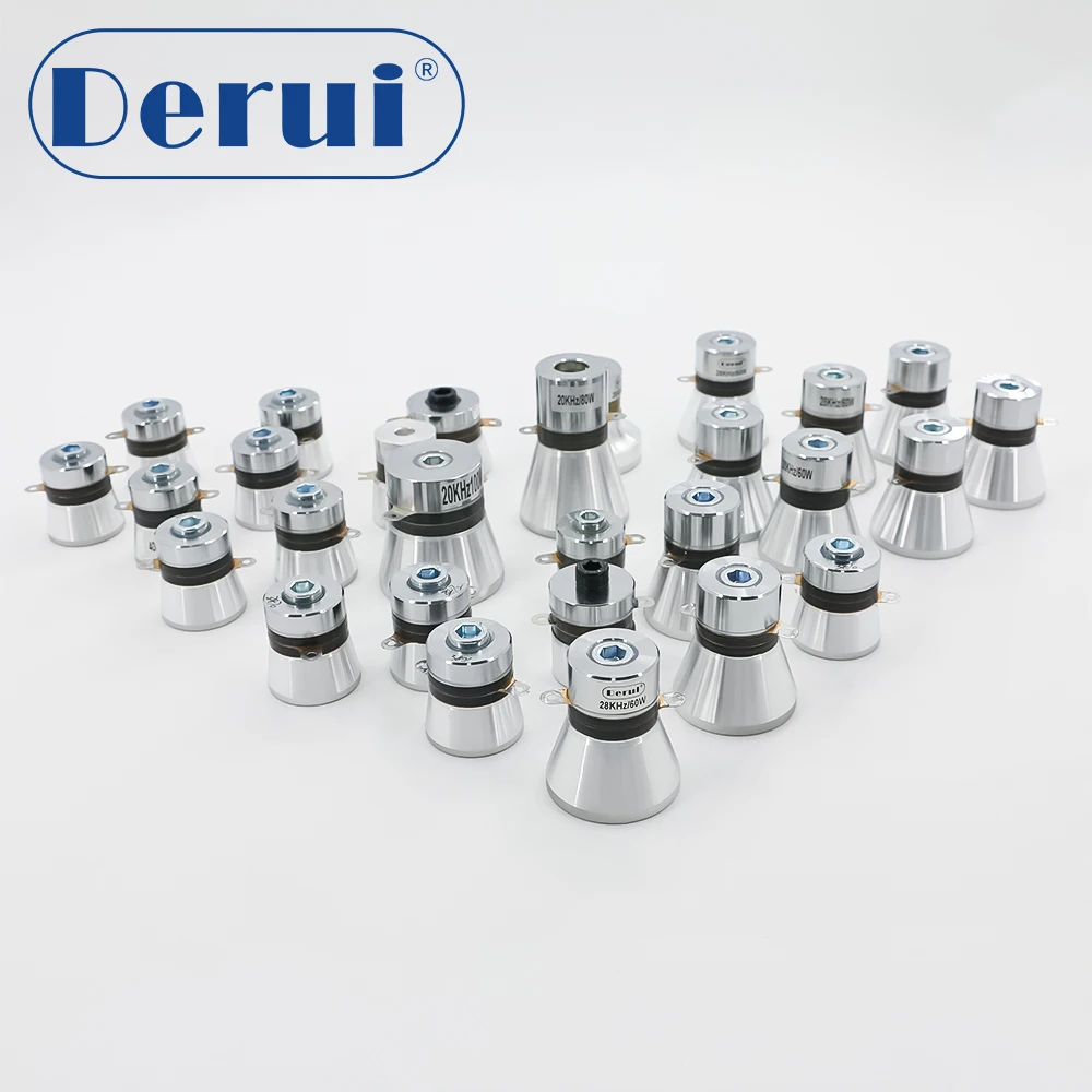 Заводская цена 25 Вт до 100 20 кГц ультразвуковой преобразователь погружной очиститель пьезоультразвуковой очистительный