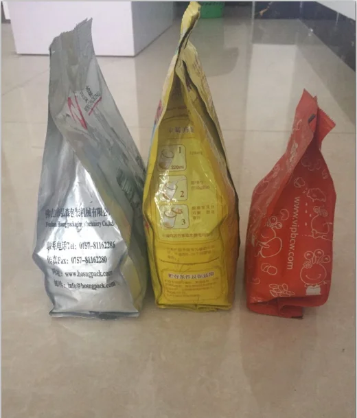 Plastic Packaging Material and Electric Driven Type HS-520T granule packing machine