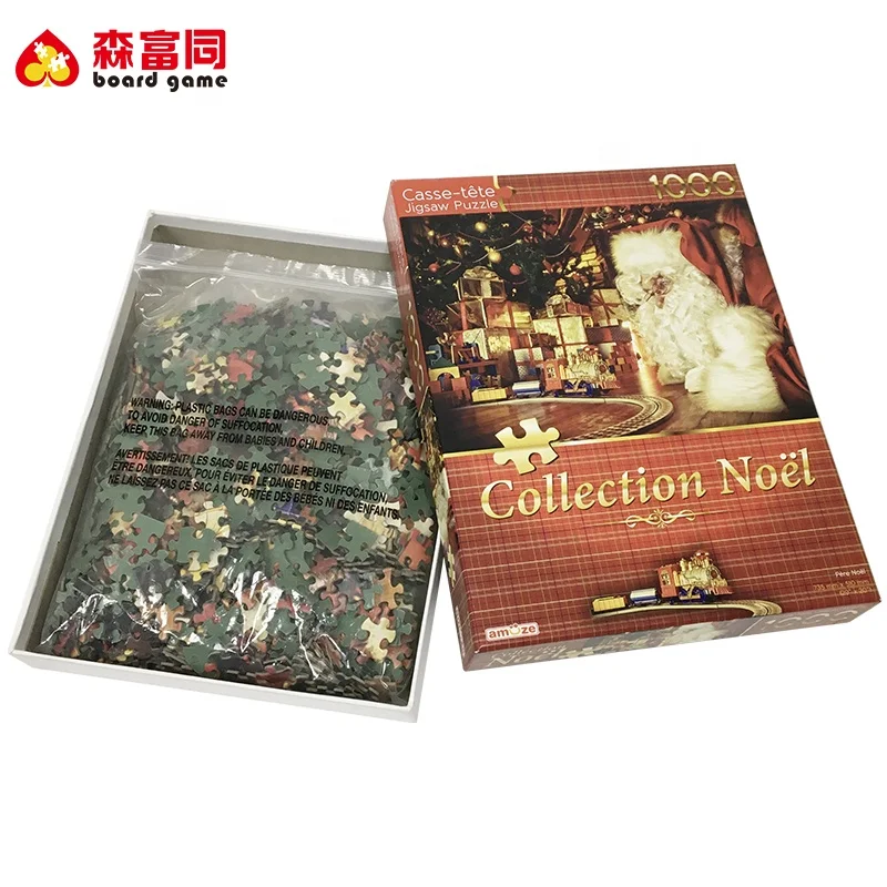 Лучший пользовательский 1000 кусок головоломки для взрослых