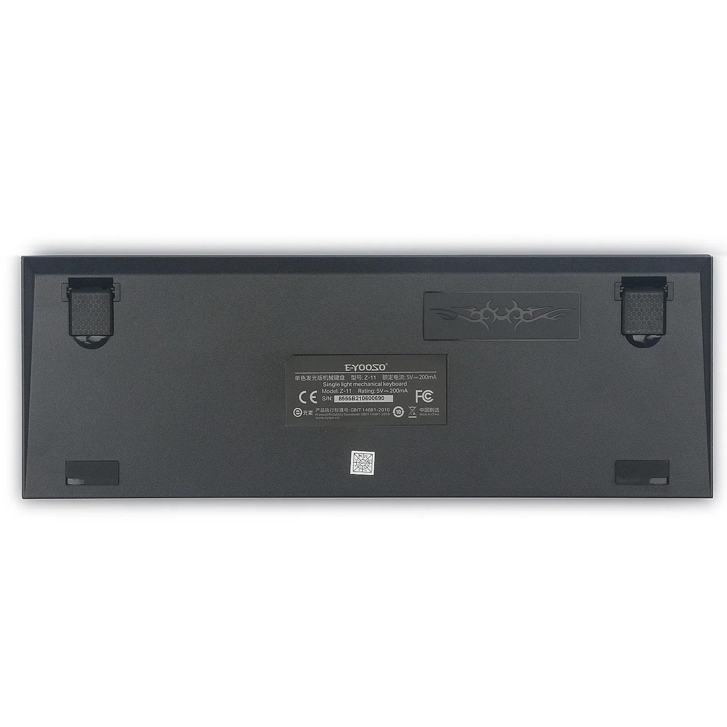 NEW Arrivals EYOOSO Z11 60% Keyboard Gamer LED Backlit Mechanical Gaming Laptop Keyboard 61keys