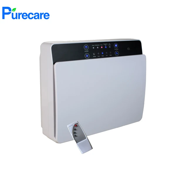 OEM Custom Label Office Home Room 220V Wall Mounted Ionic Air Purifier with HEPA and Fragrance Box