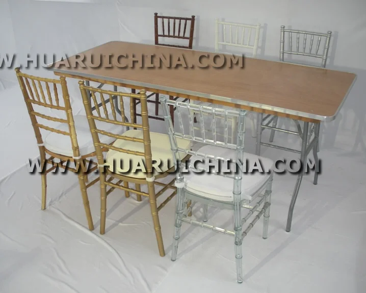 Popular Size Wood folding long  banquet buffet  table