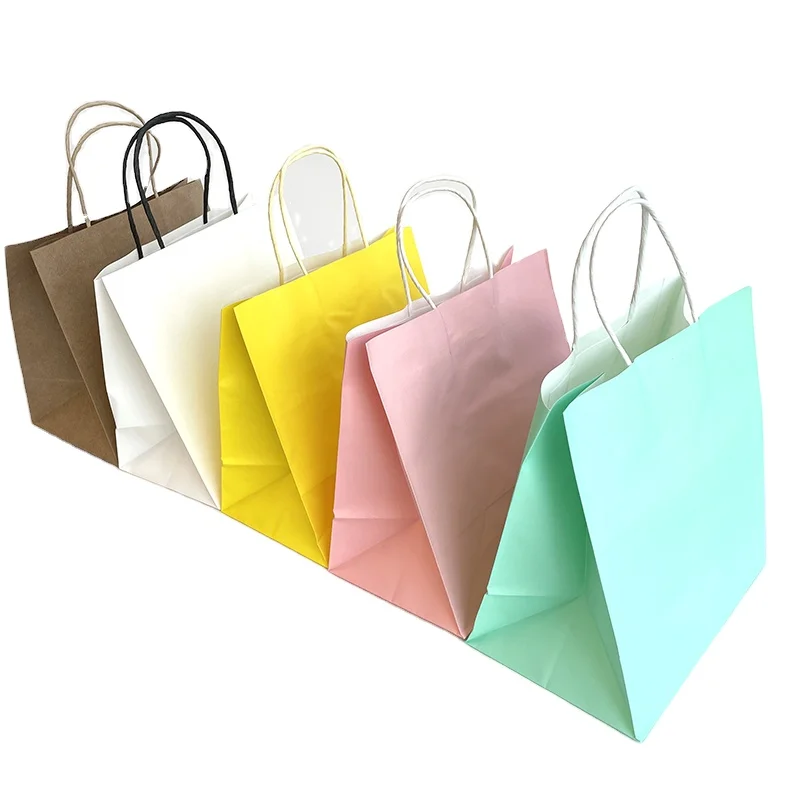 
 Розовый бумажный пакет, купить бумажный пакет, розовый вкусный бумажный пакет для торта, индивидуальный принт с логотипом магазина  