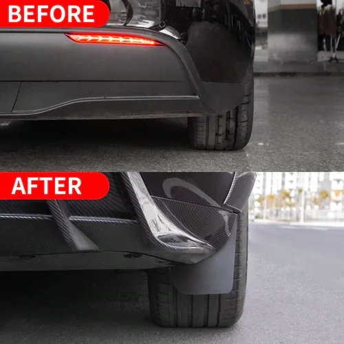 2021 2022 Tesla MODEL Y STANDARD ROCK GUARDS Mud flaps No drilling installation Other Exterior Accessories