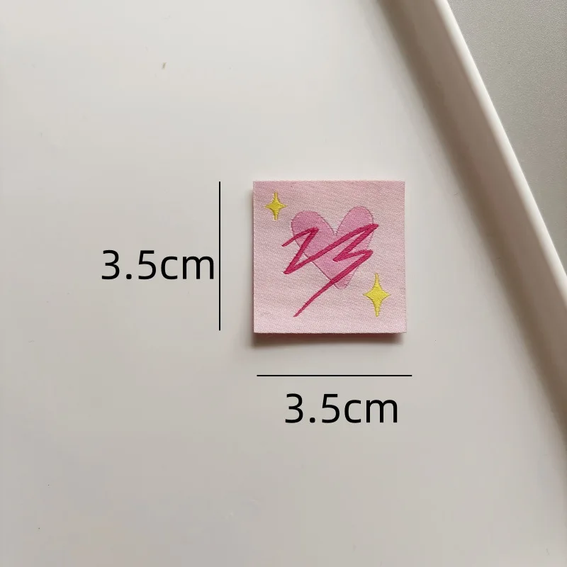 Hot selling Woven Label Garment Labels Clothing Manufacturer Fabric Tag On Neck Cotton Custom Made Logo Label For Pet Clothes