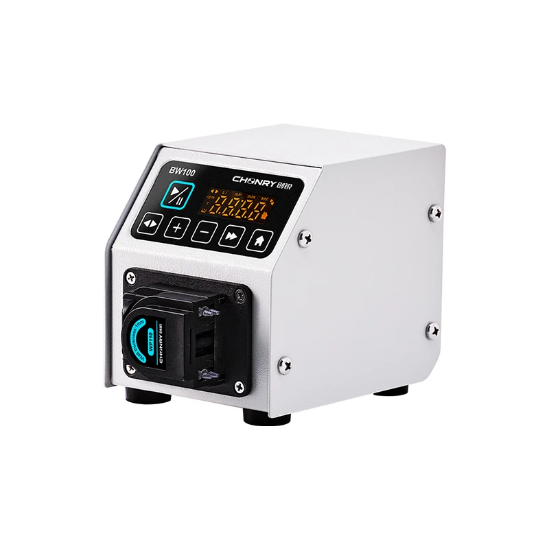 CHONRY BW100 базовый цифровой трансмиссионный перистальтовый насос 220 В мини низкопоточный микро металлический материал