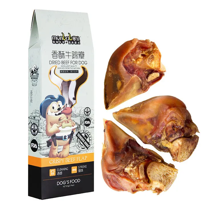 
Fine cattle foot flap 65G single golden retriever dog snack pet molar bone dog molar stick true bone 