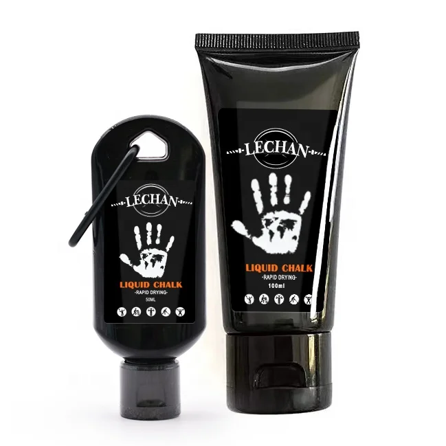 Custom Logo 50ml Magnesium Carbonate Black Gym Liquid Chalk Marker by Manufacturer Private Aircraft Customized Private Label