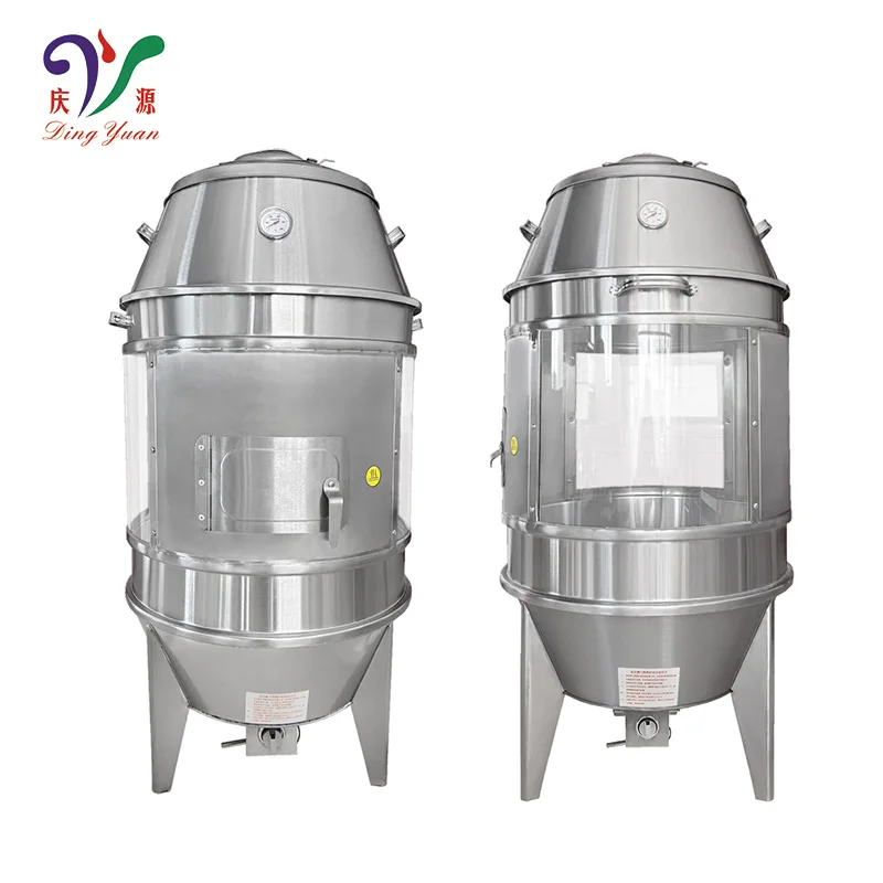 Chinese manufacturer stainless steel tempered glass making 60cm peking duck roaster oven large pekin duck oven