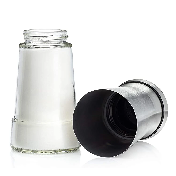 Лидер продаж онлайн шейкеры для соли и перца с рукавом из нержавеющей стали