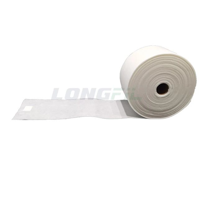 Electrostatic Needle-punched Filter Media Electret Media Tribo Charged Electrostatic Air Filter Media Needlepunch Air Filtration