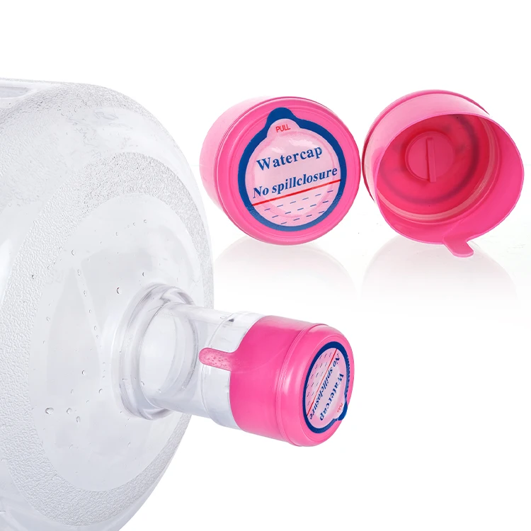 Non-spill 18.9l/19l/20l/5 Gallon Water Bottle Smart Lids Cap Cover / 55mm Bottle Cap 100% New Material