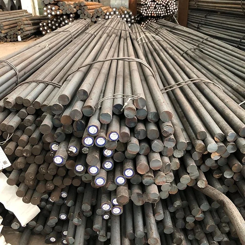 Большой запас пружинной стали кованая круглая 60CrMnBA SUP11A 51B60