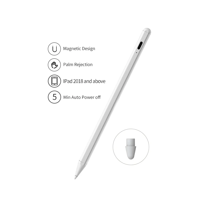 New upgraded POM fine point tip touch screen tablet stylus pen special active capacitive for ipad drawing pencil
