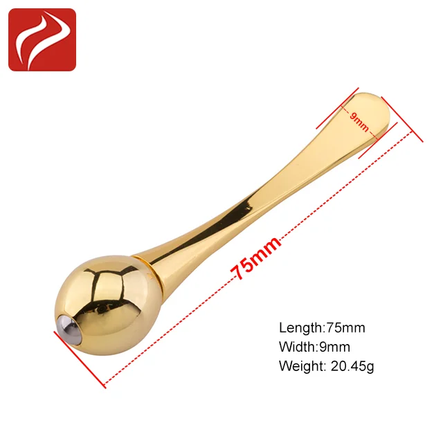 
24K Gold Spoon Facial Mask Massager Eye Cream Massage Spoon 