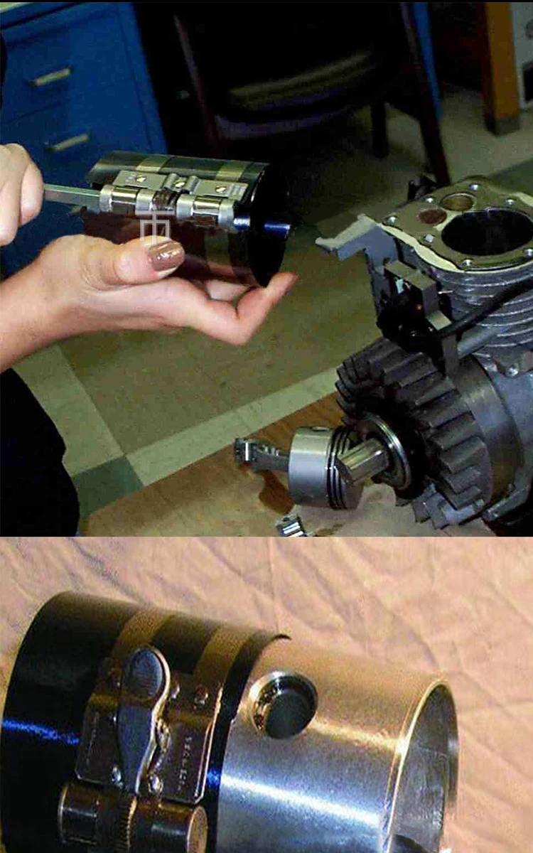 Hot sale Master Piston Ring Service Tool Car Repair Tools Piston Ring Compressor Cleaner tool Sets
