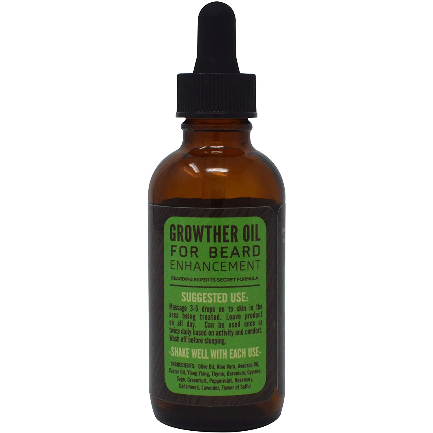 OEM Custom Logo Private Label Wholesale Organic Fragrance Purity Nourishing Beard Growth Men Care Growth Beard Oil