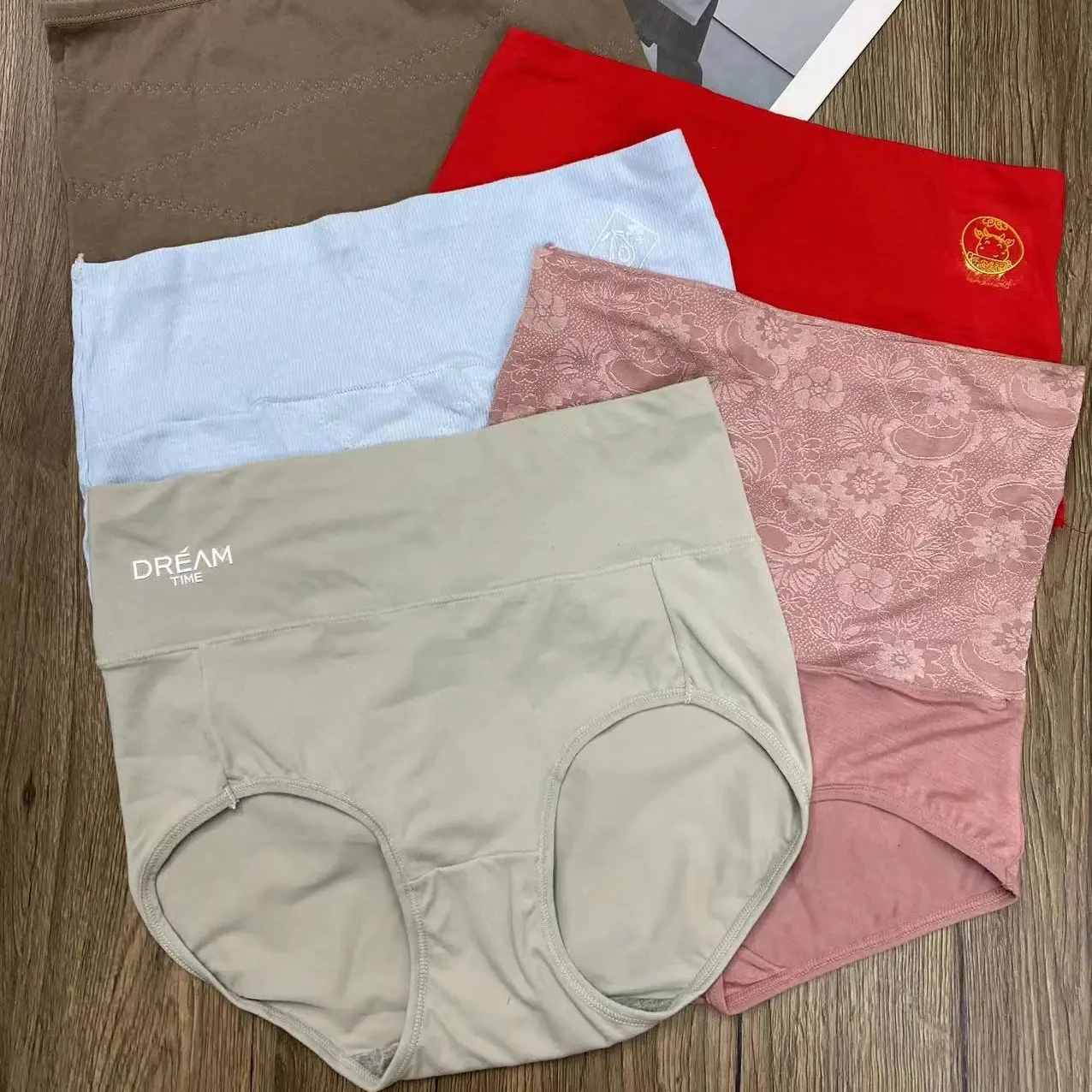 cotton breathable briefs stock wholesale high waist soft cozy Angola Argentina Myanmar Thailand Singapore Portugal