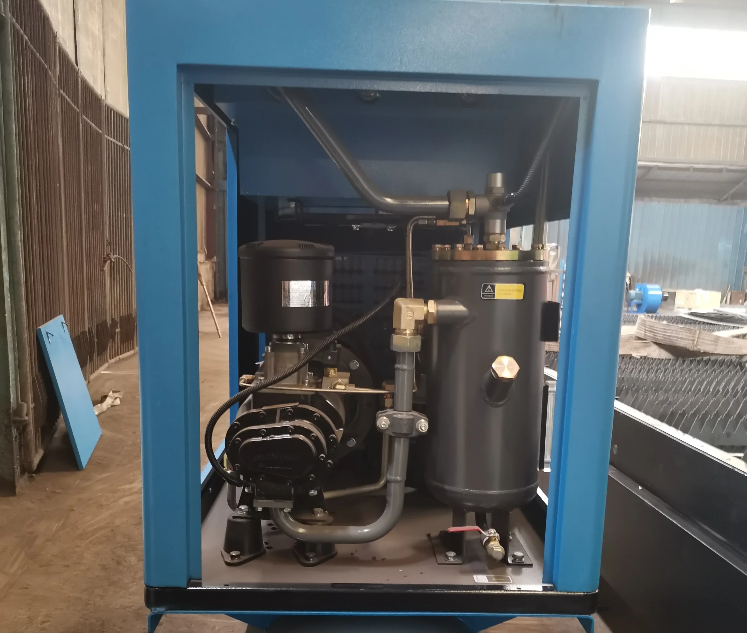 All In One Silent Combined Mobile Compressor Rotary Air Integrited Compressor for Pump Machine