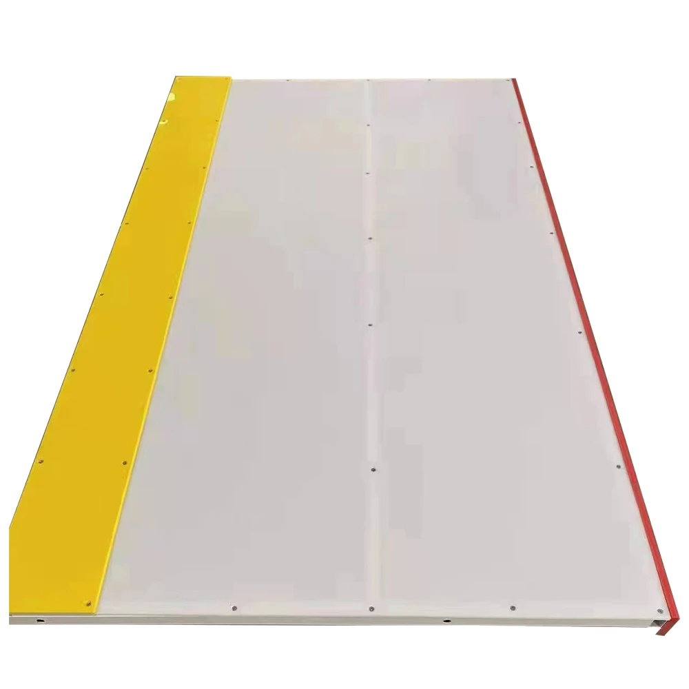 High Quality custom uhmwpe plastic aluminum hockey dasher board