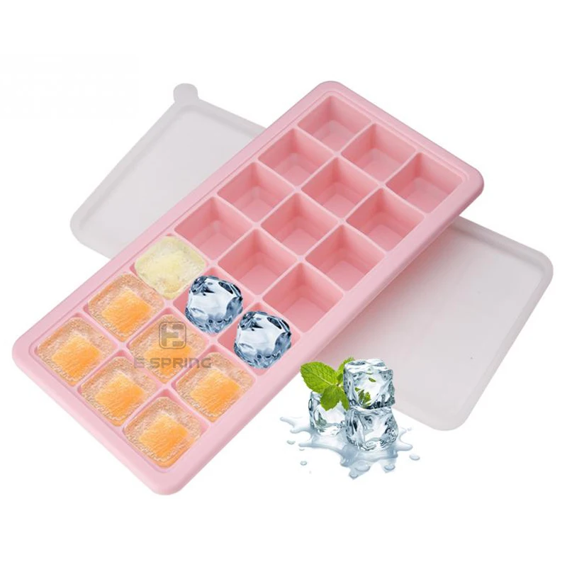 Top Selling 21 cavity king cube silicone ice mold tray