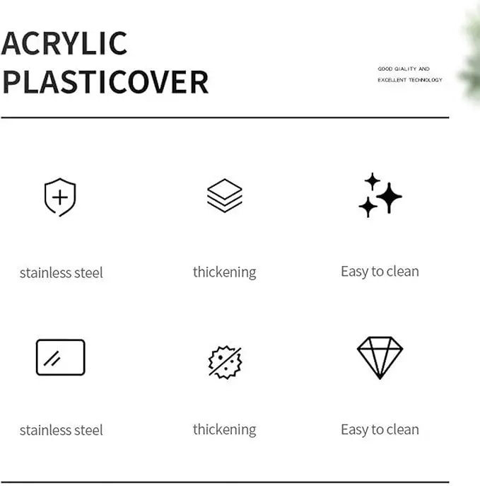 Plastic Clear Cookware Lid Cake Presentation Cover for Food Serving Dish Covers for Hotels and Restaurants