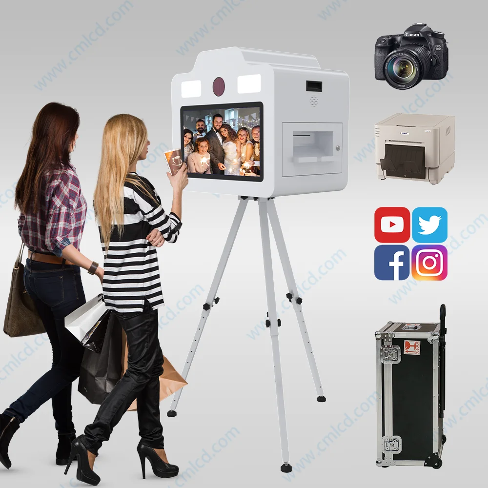 Classic Vintage Photo Booth for Small Weddings: High-Quality Design with Tripod Stand for Memorable Celebrations - Rent or Buy