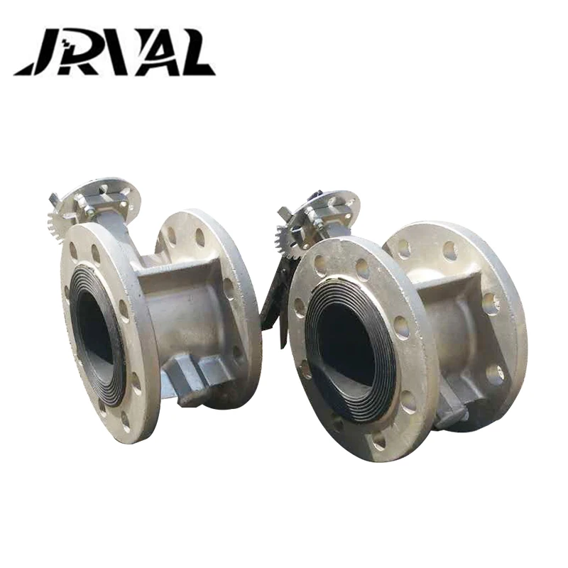 High Quality Industrial Water, Oil, Marine Water System Turbine Stainless Steel Soft Seal Double Flanged Butterfly Valve
