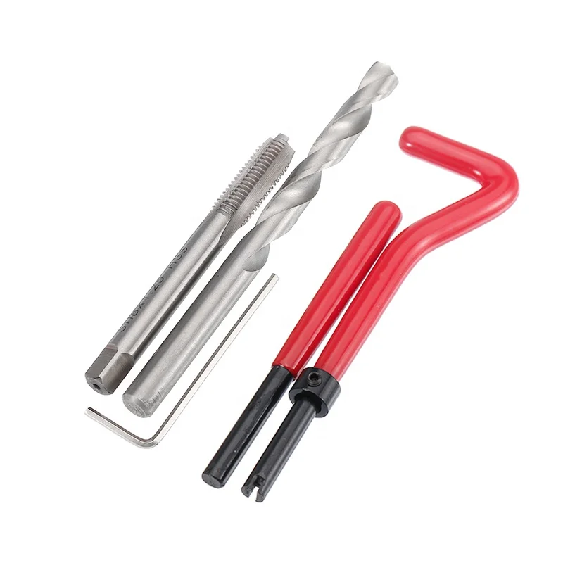 Drill bit, Tap And Thread Insert Integrated Set Thread Insert Repair Kit
