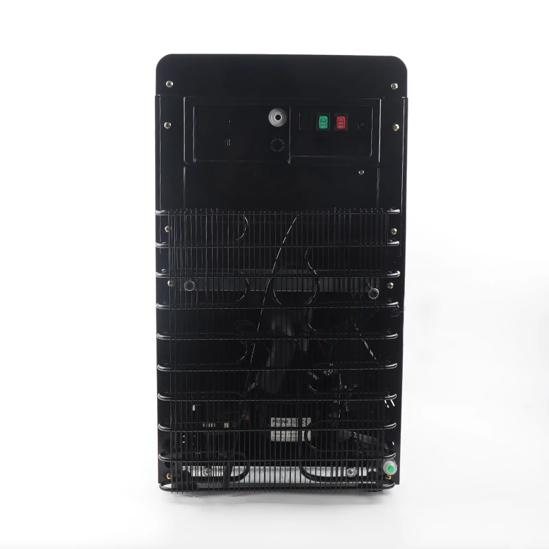 Home office kitchen desktop water cooler hot&cold &normal POU water dispenser in silver and black color