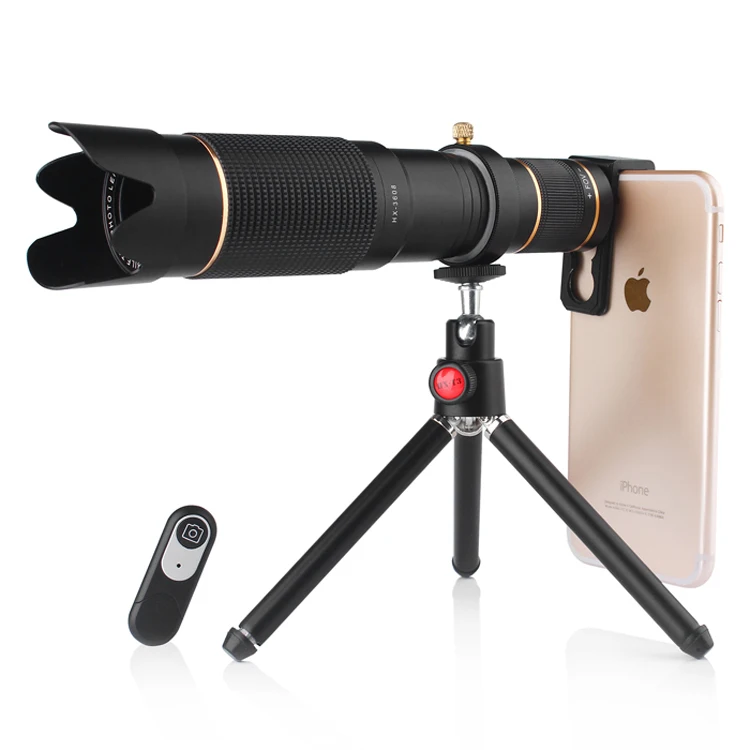 
4K HD 36X lentes para celular Optical Zoom Telephoto Lens Mobile Camera Lens Telescope phone lenses for Smartphone Cellphone 