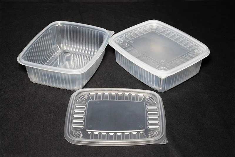 Plastic Trays Pvc Thermoforming Machine To Make Food Package Containers