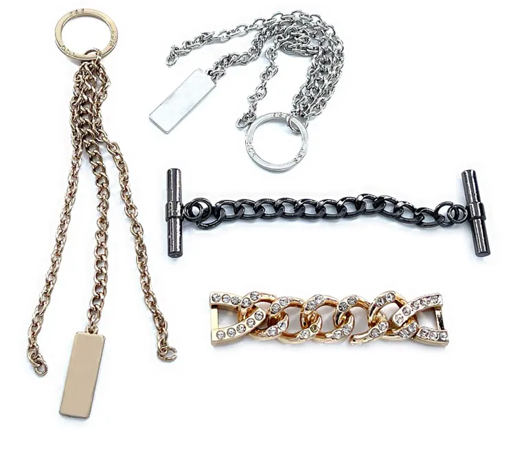 Waterproof Brand Gold White Product Clothing Tags Custom Metal Logo Garment Labels Maker For Clothes