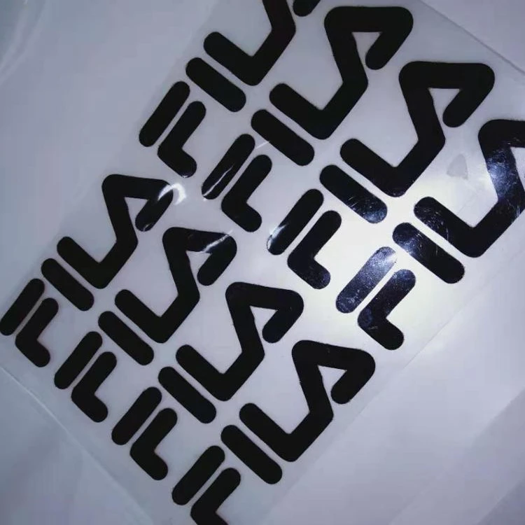  Высокое качество пользовательский дизайн логотип пластизол железо на отражающей виниловой наклейке лазерные тепловые переводы